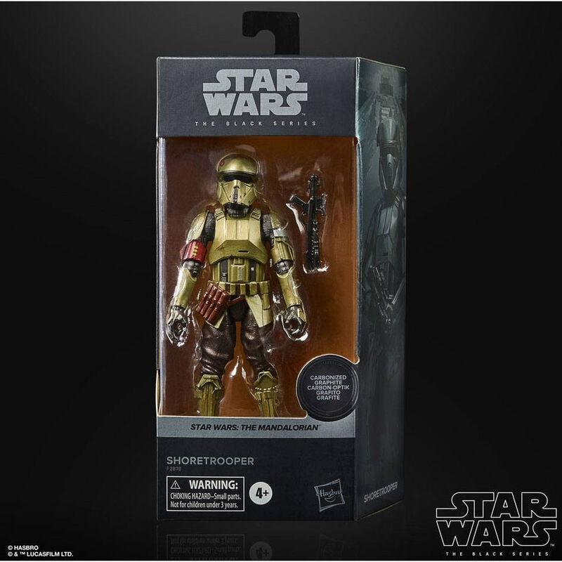 Star Wars Black Series ShoreTrooper Karboniserad figur 15 cm