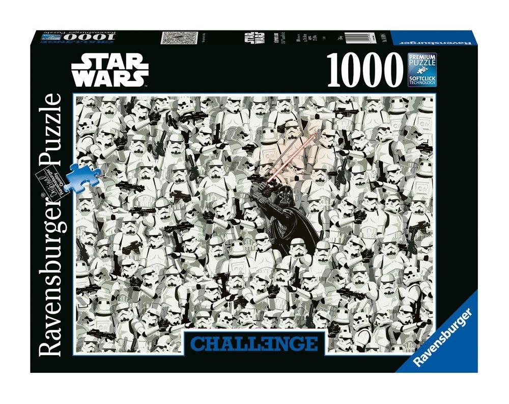 Star Wars Challenge Jigsaw Puzzle Darth Vader &amp; Stormtroopers (1000 brikker)