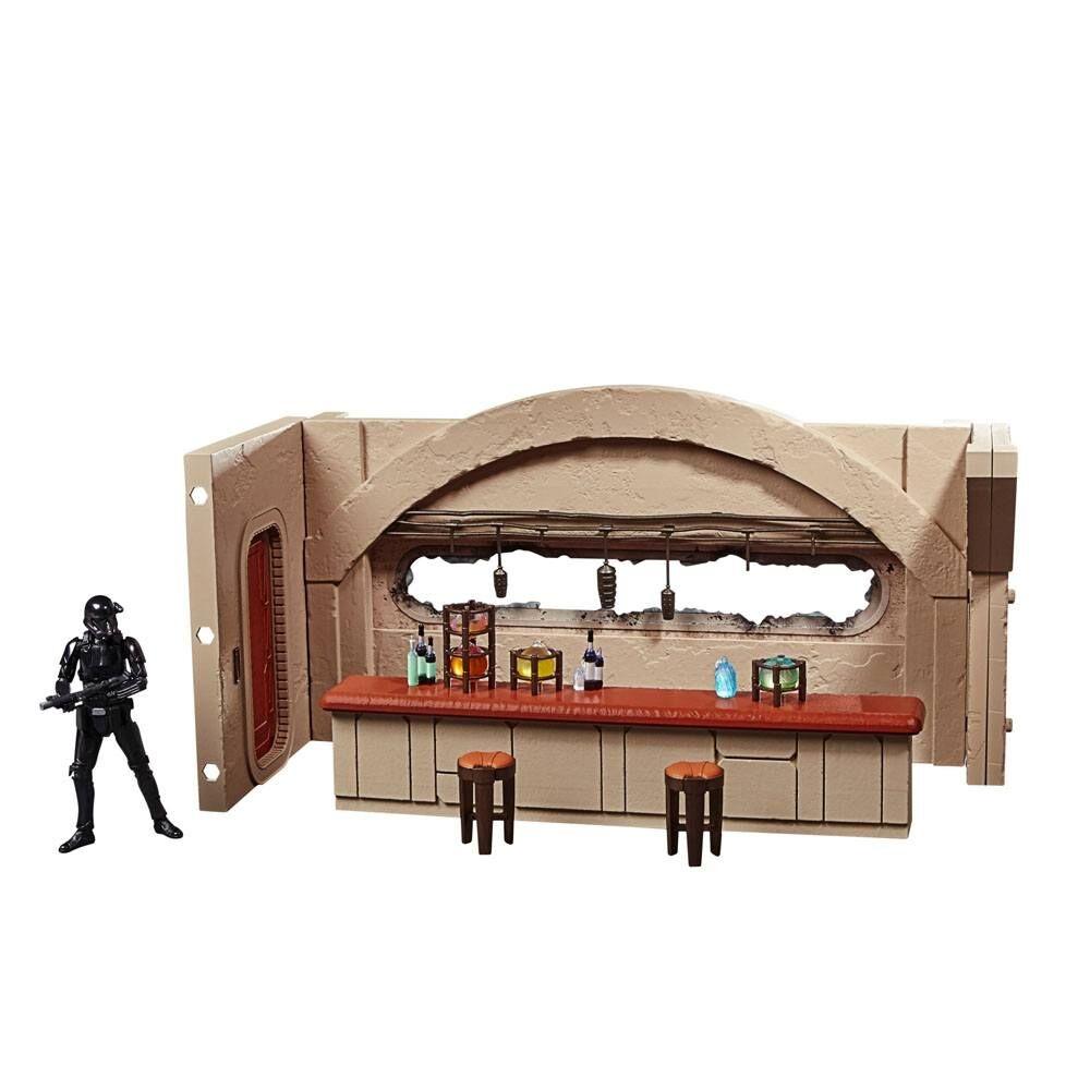 Star Wars Mandalorian Nevarro Cantina + figurset med kejserlig dödssoldat