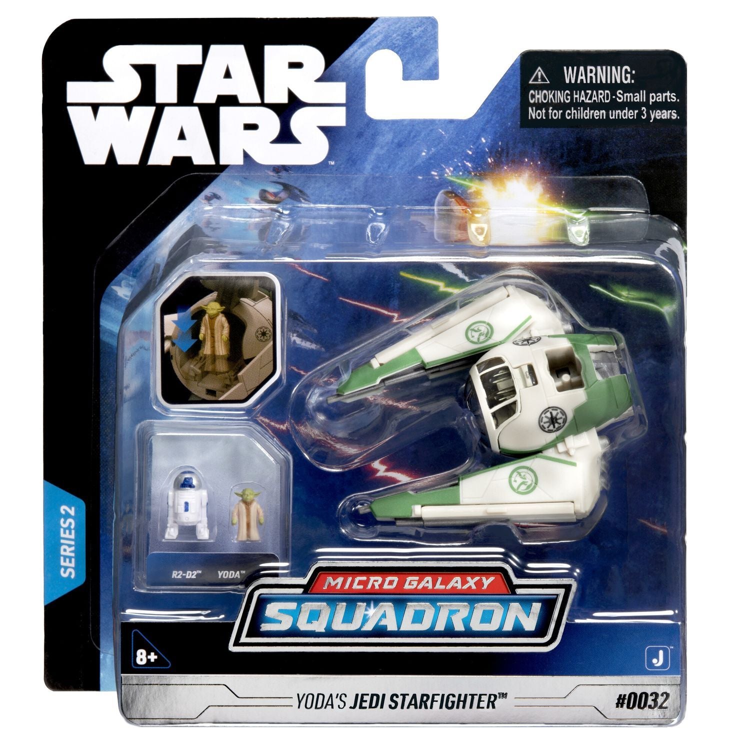 Star Wars Micro Galaxy Litet fordon med figur W3