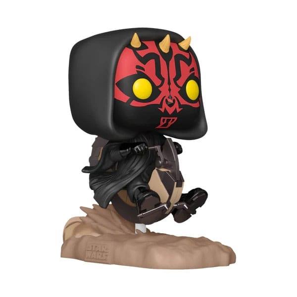 Star Wars POP! Rider Deluxe Vinyl Darth Maul på Bloodfen 9 cm