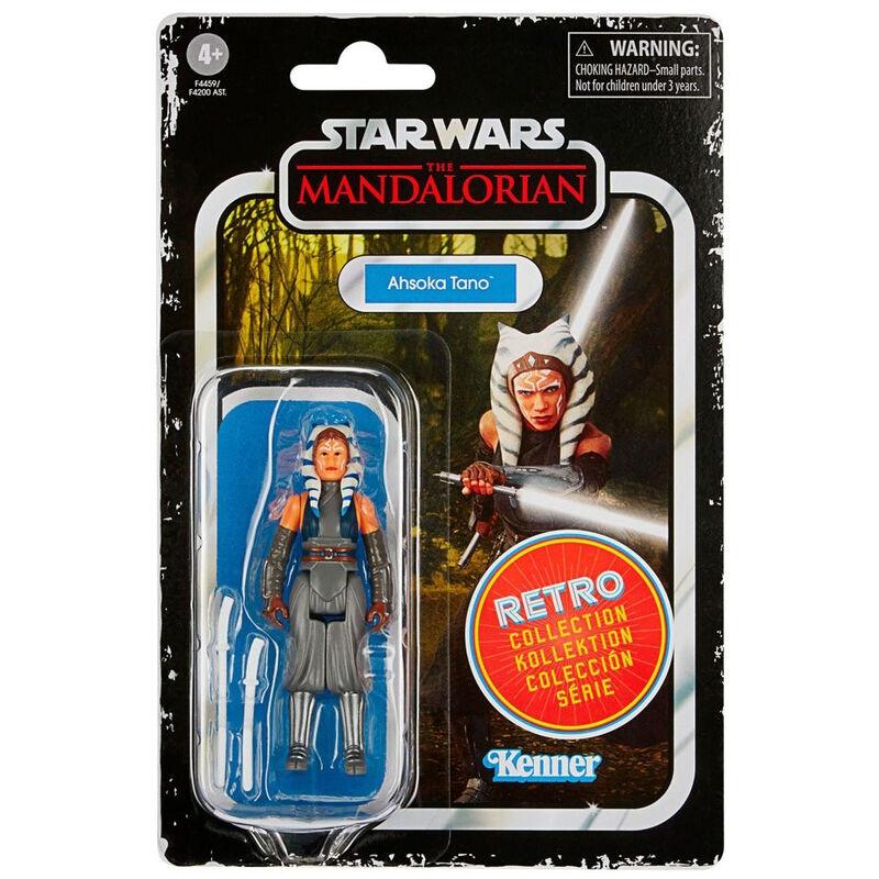 Star Wars Den Mandalorian retro kollektion Ahsoka Tano figur 9,5 cm