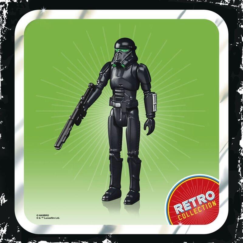 Star Wars Den Mandalorian retro kollektion Imperial Death Trooper figur 9,5 cm