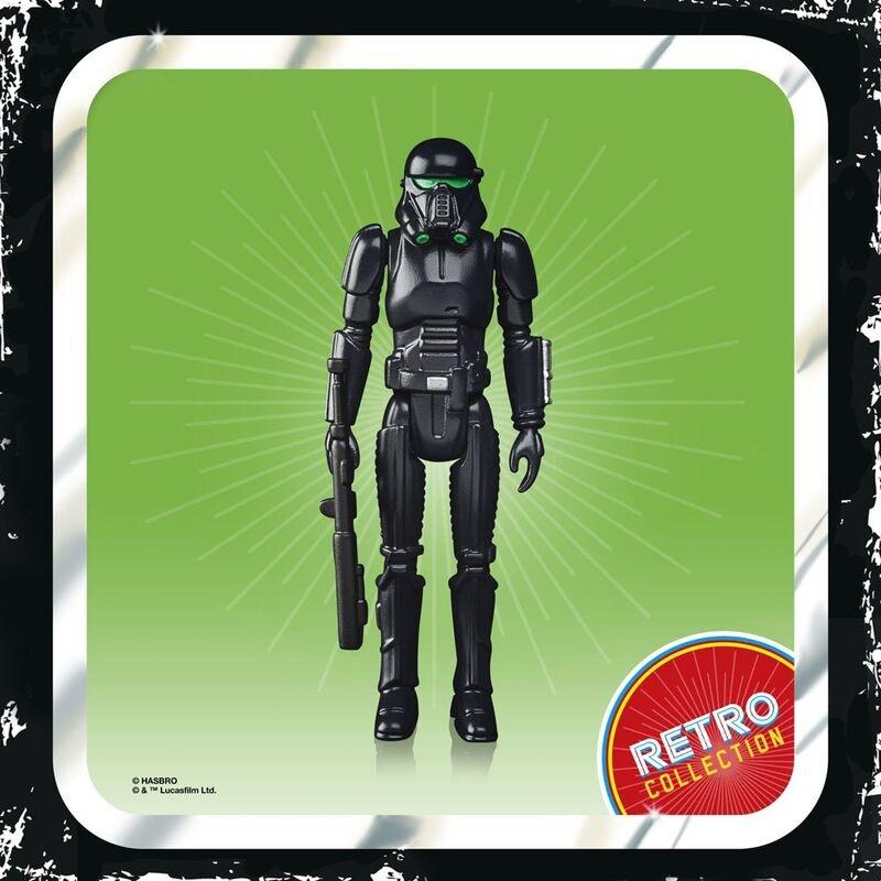 Star Wars Den Mandalorian retro kollektion Imperial Death Trooper figur 9,5 cm