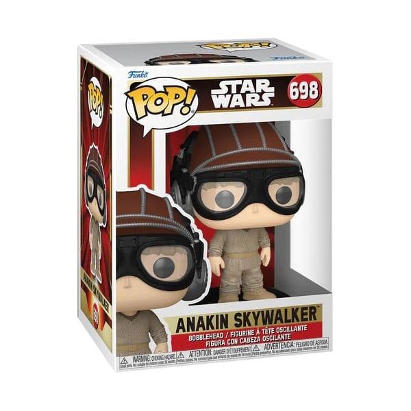 Star Wars The Phantom Menace Jubilæum POP! Vinyl figur Anakin m/Hjelm 9 cm