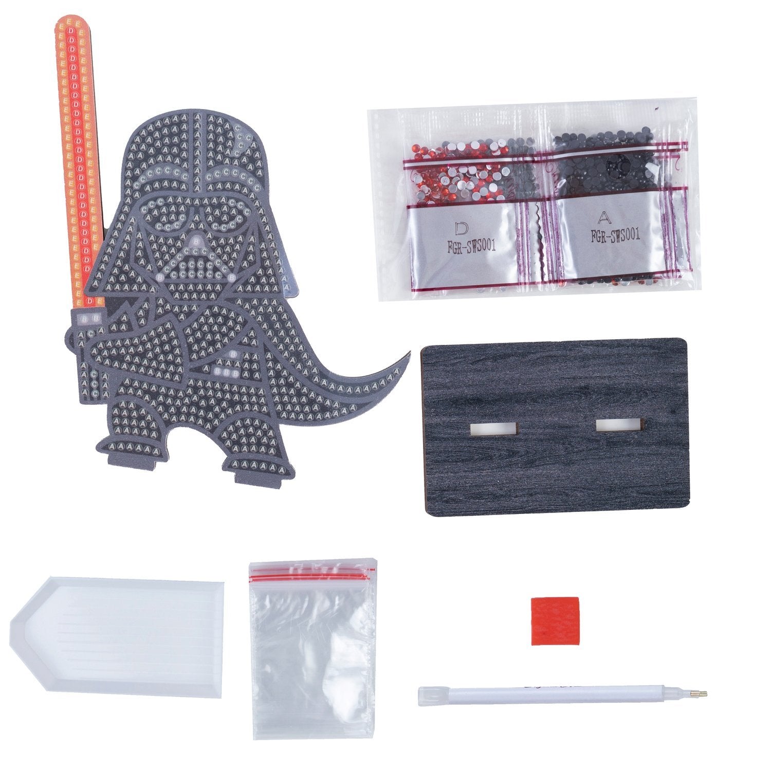 Star Wars Crystal Art Set, Darth Vader