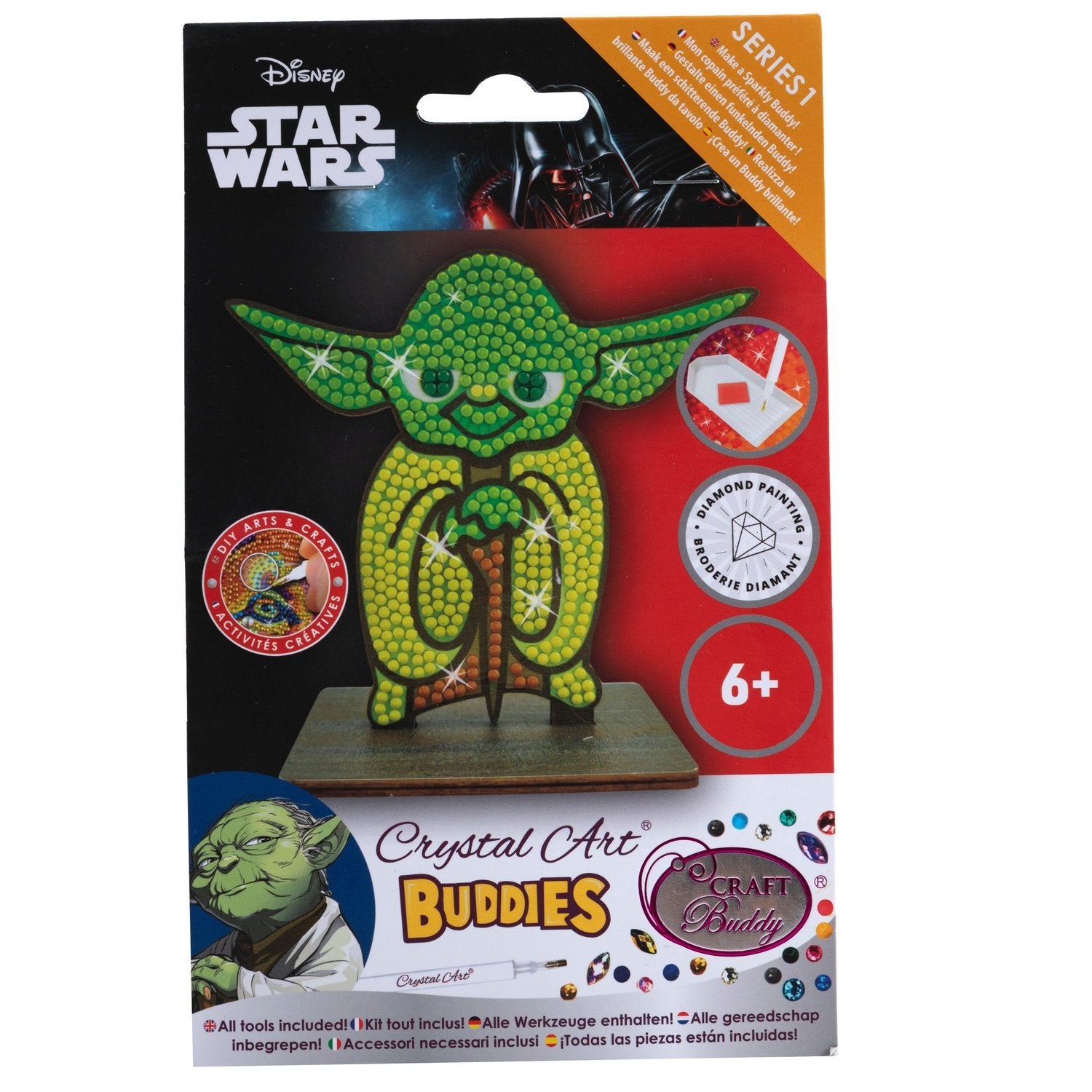 Star Wars Crystal Art Set, Yoda