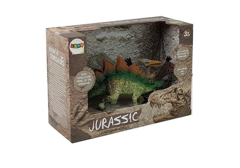 Stegosaurus &amp; Pteranodon figurer - perfekt til dino elskere!