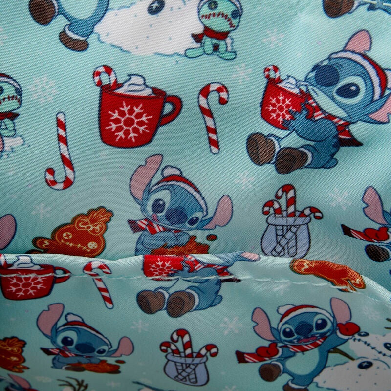 Stitch Holiday Glitter Crossbody-väska för Disney-fans