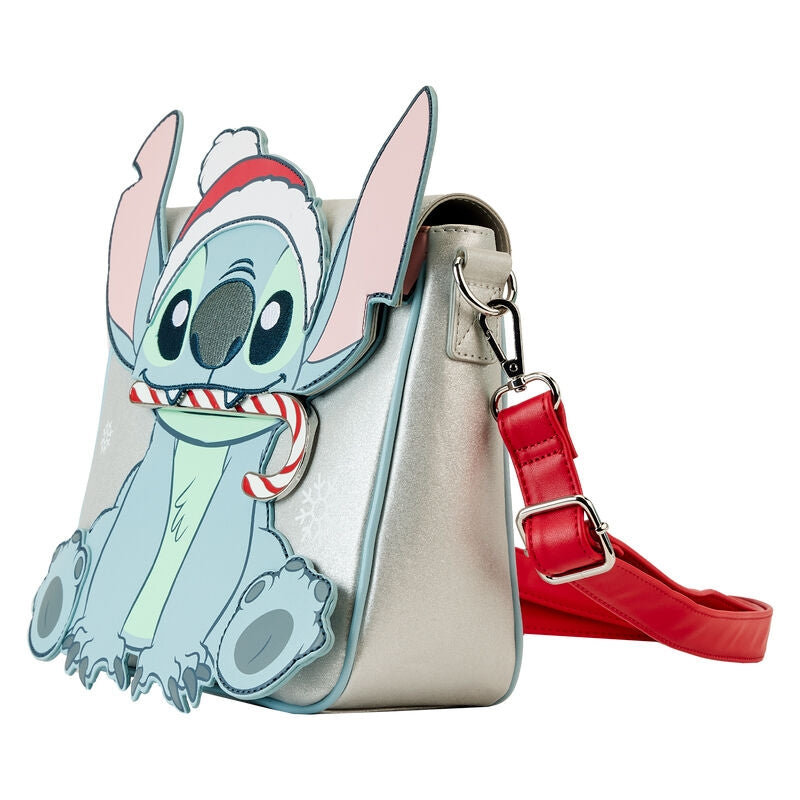 Stitch Holiday Glitter Crossbody-väska för Disney-fans