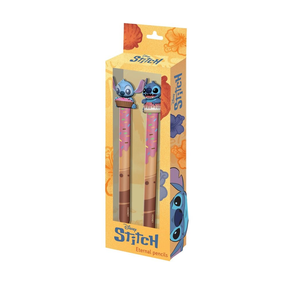 Stitch Pencil Pack, 2 Count, perfekt för barn och samlare