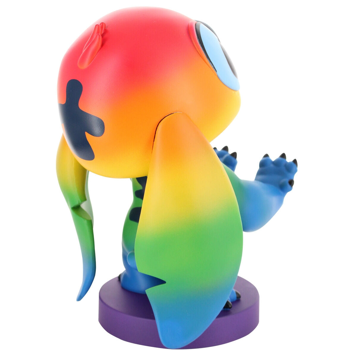Stitch Rainbow Figur Klämfäste, 20 cm Cable Guy