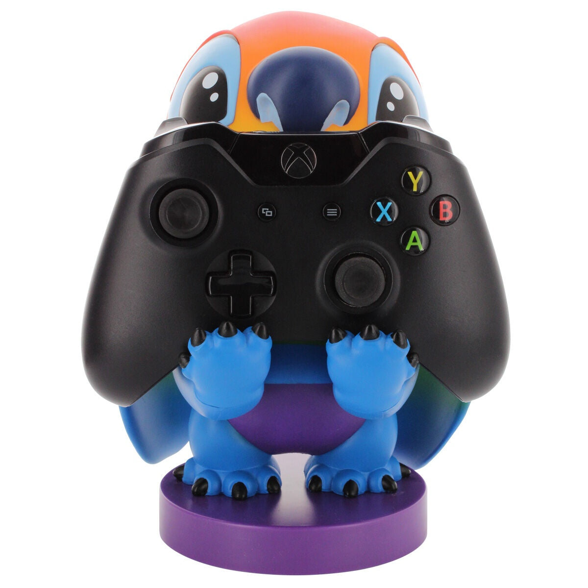 Stitch Rainbow Figur Klämfäste, 20 cm Cable Guy