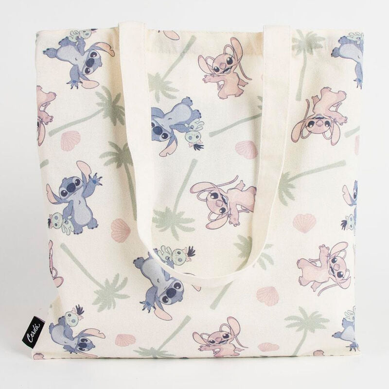 Stitch Shopping Bag, återanvändbar, miljövänlig, stor storlek