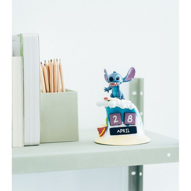 Stitch Surfer 3D evighetskalender för heminredning