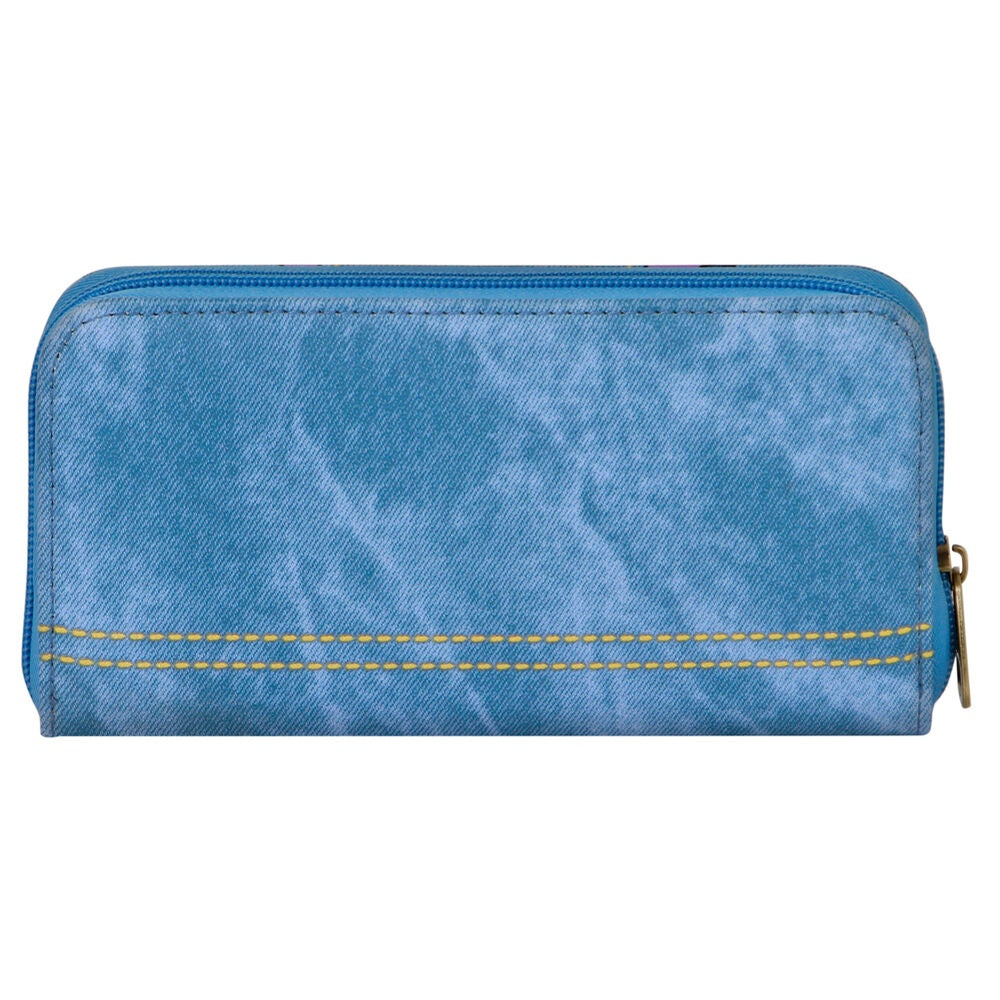 Stitch Updown-plånbok med flera kortplatser och dragkedja