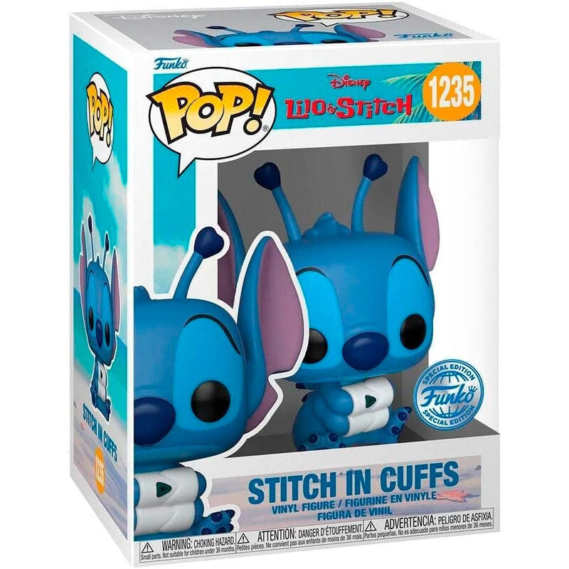 Stitch in Cuffs Exklusiv figur från Disneys Lilo & Stitch