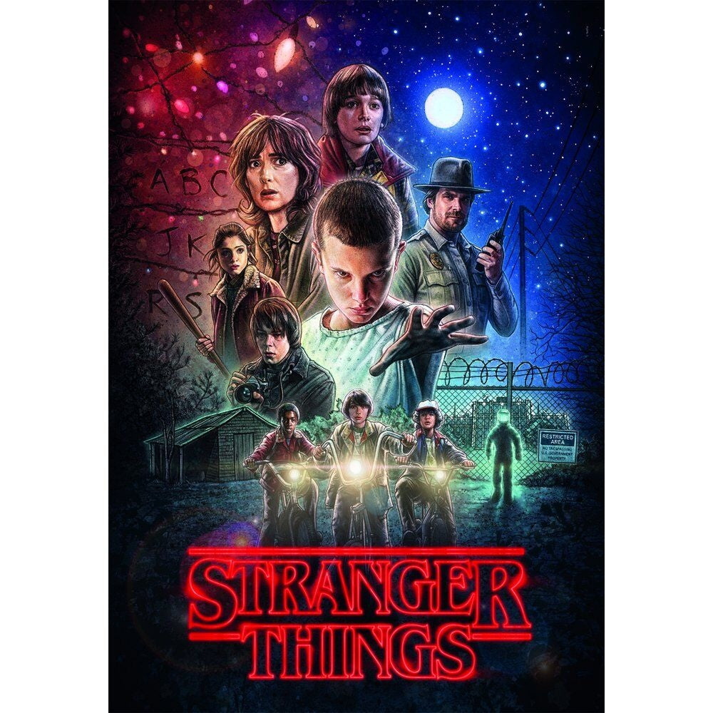 Stranger Things 1000-bitars pussel för fans och samlare