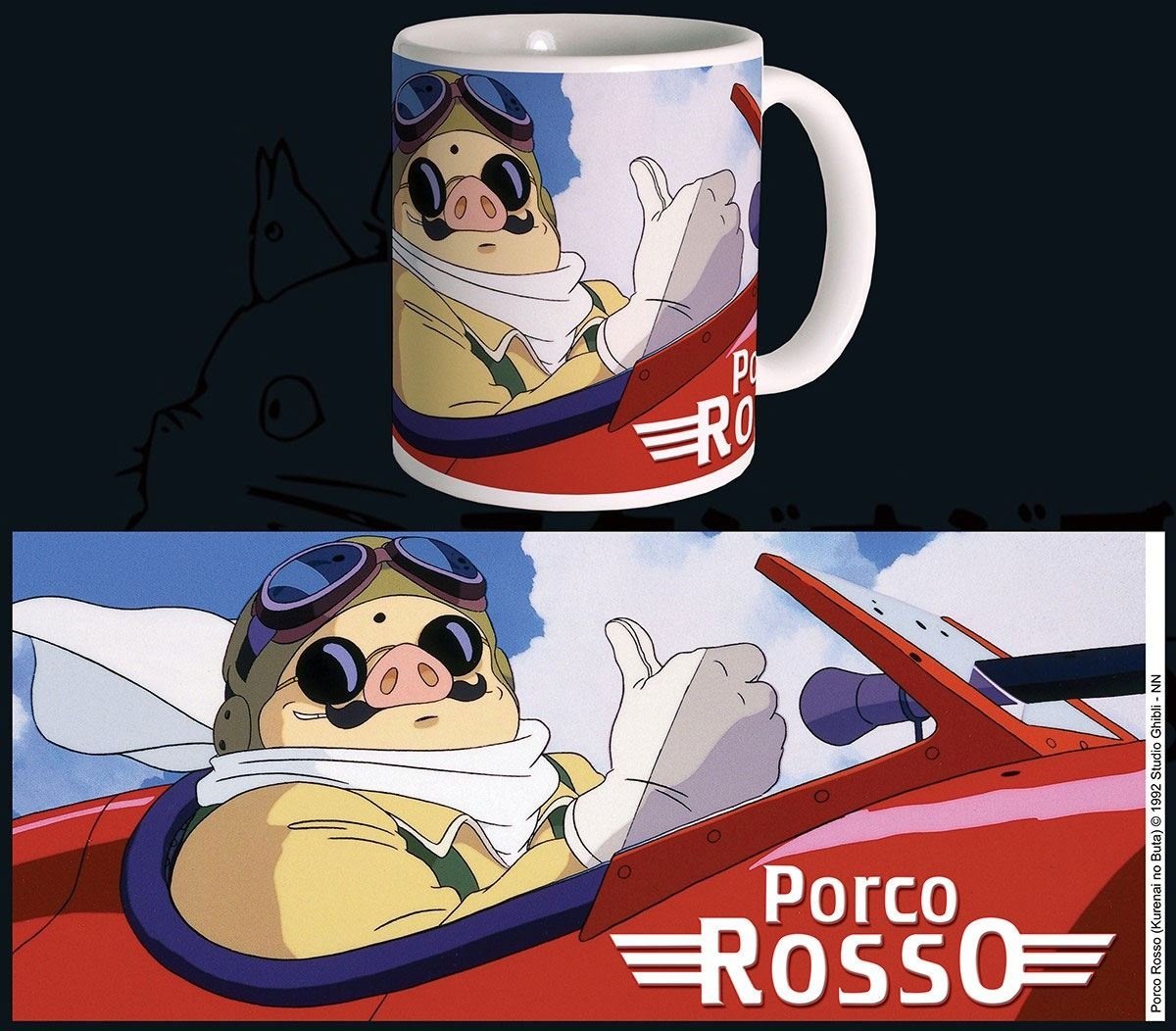 Studio Ghibli-krus Porco Rosso