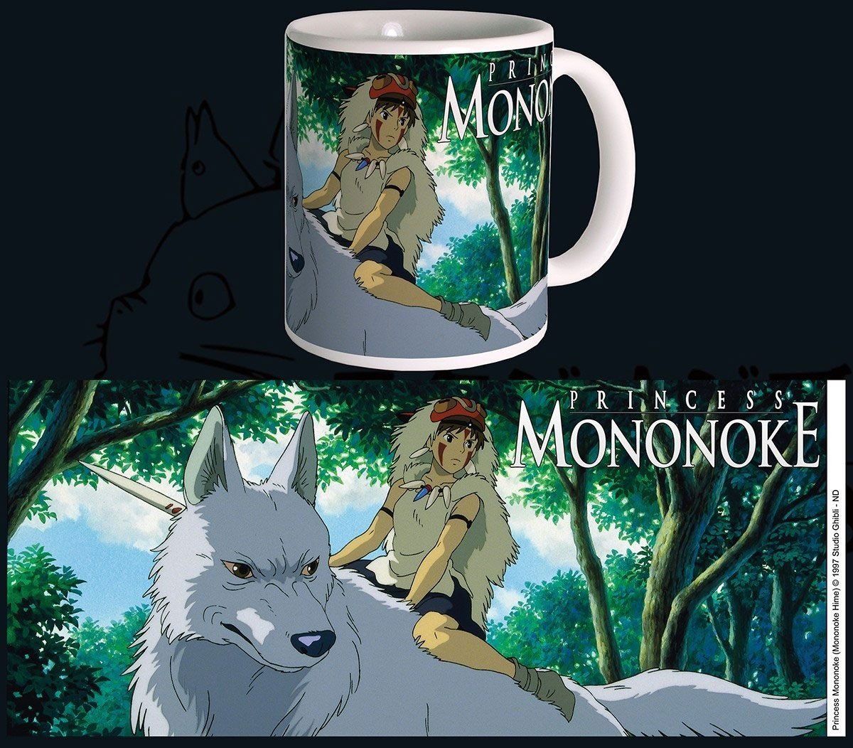 Studio Ghibli Mugg Princess Mononoke