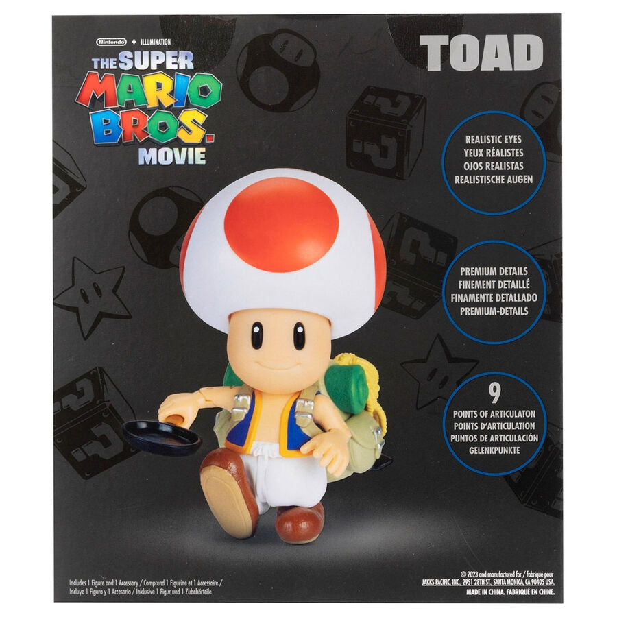 Super Mario Bros Paddafigur, 13 cm samlarleksak