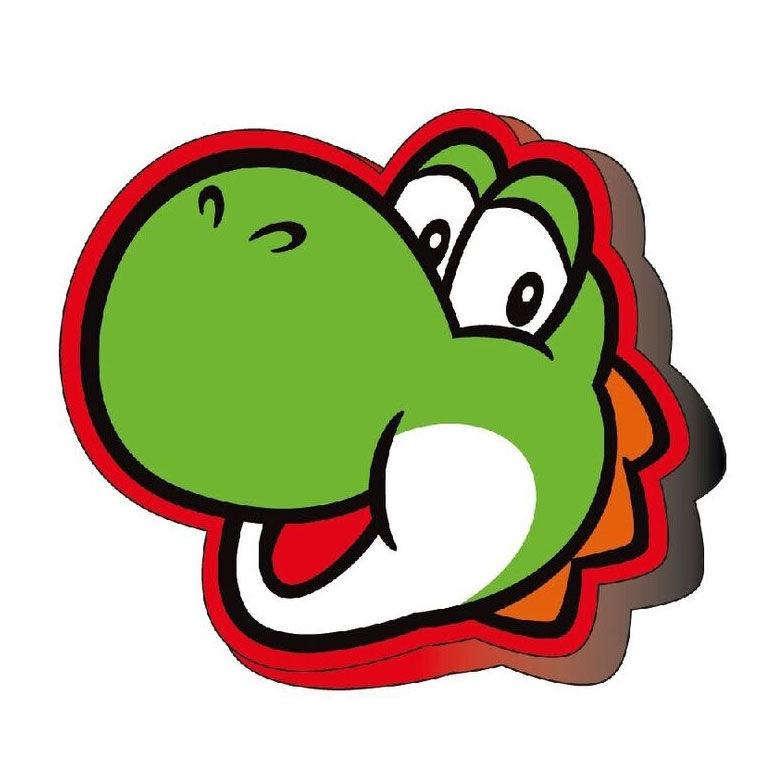 Super Mario Bros Yoshi 3D-kudde