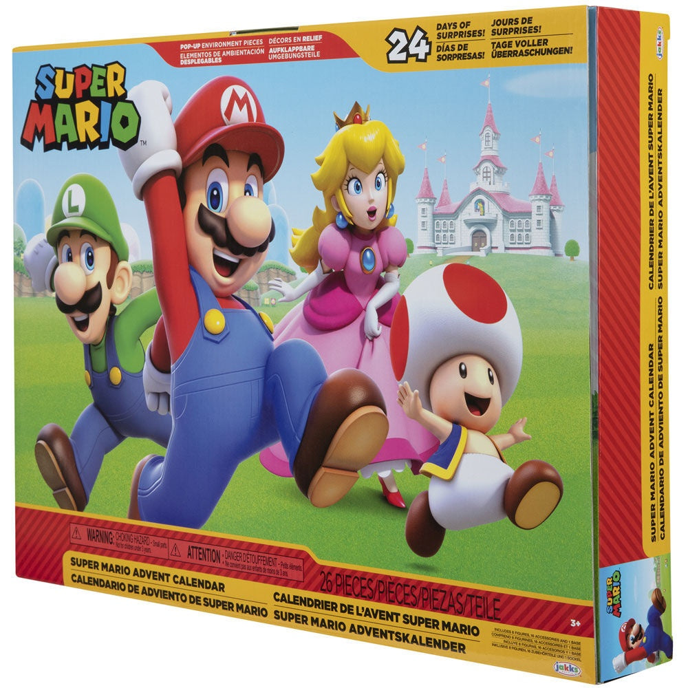 Super Mario Bros adventskalender med 24 samlarföremål