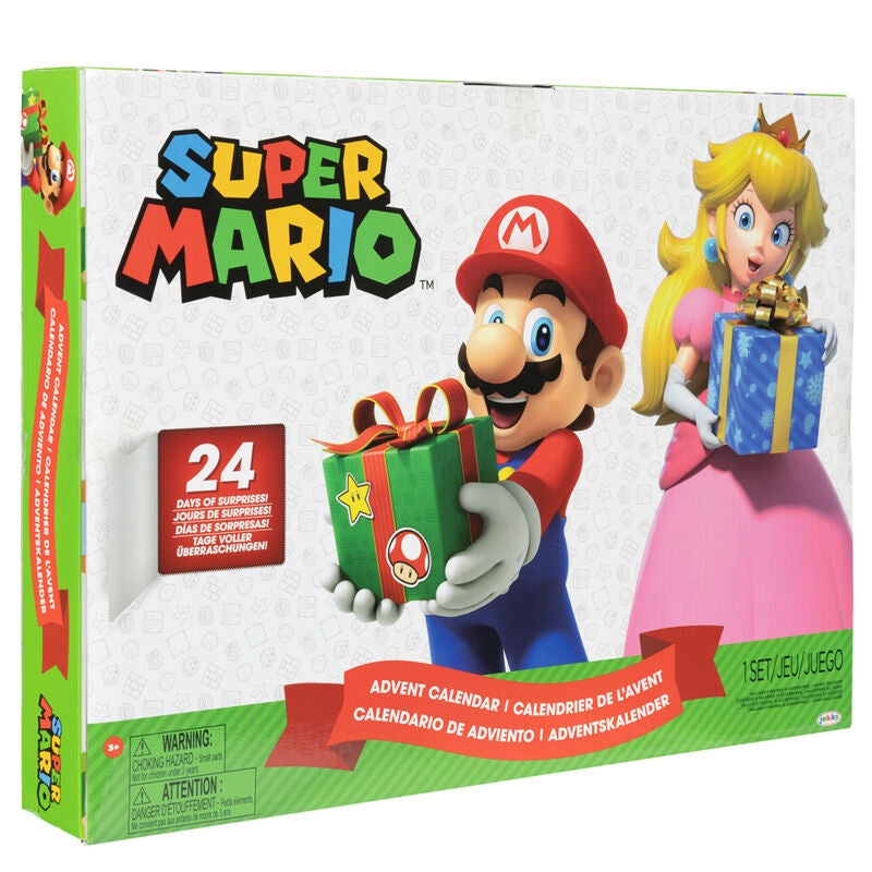 Super Mario Bros adventskalender med 24 samlaröverraskningar