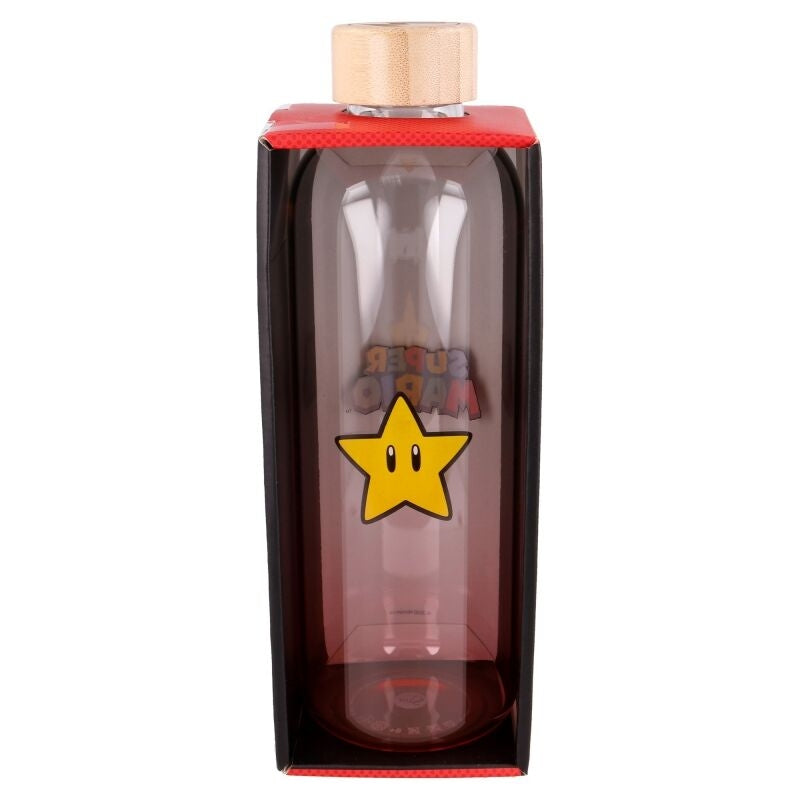 Super Mario Bros glasflaska, 1030 ml kapacitet