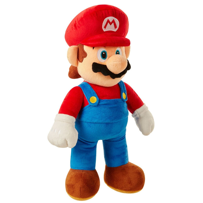 Super Mario Jumbo Plyschleksak 50 cm, mjuk och gosig
