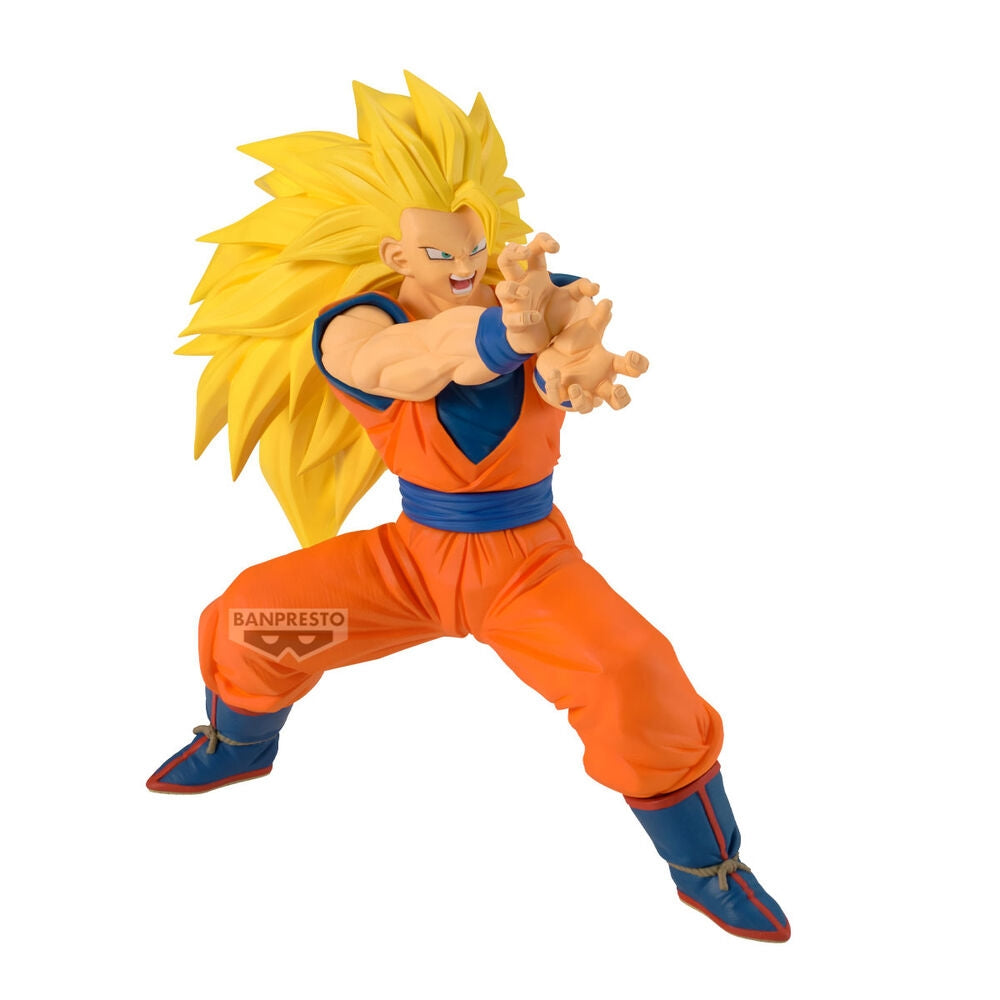 Super Saiyan 3 Goku vs Majin Buu figur, 16 cm samlarobjekt