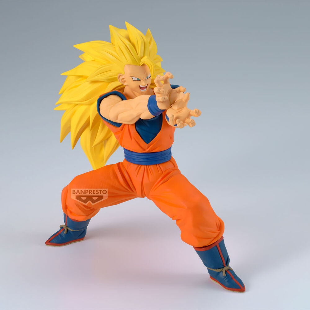 Super Saiyan 3 Goku vs Majin Buu figur, 16 cm samlarobjekt