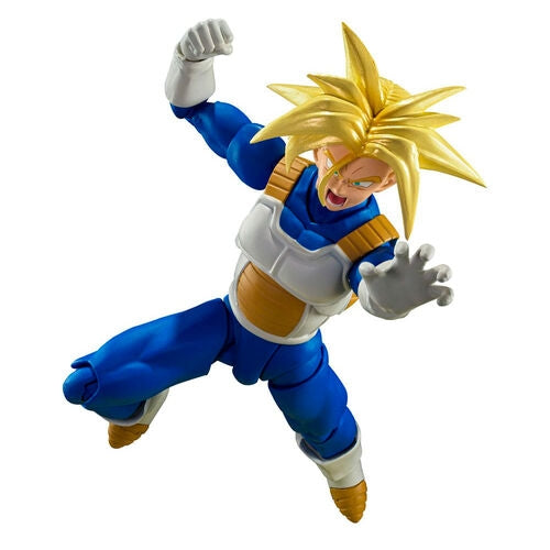 Super Saiyan Trunks S.H. Figuarts figur, 14 cm samlarobjekt