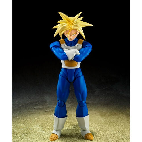 Super Saiyan Trunks S.H. Figuarts figur, 14 cm samlarobjekt