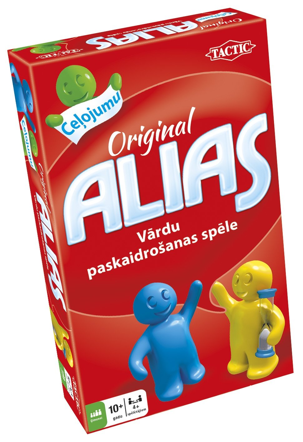 Tactic Board Game Alias ​​​​Original, Reise (på latvisk.)