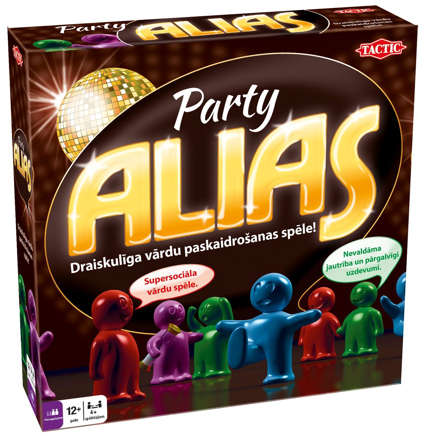 Tactic Board Game Party Alias ​​​​(på latvisk.)