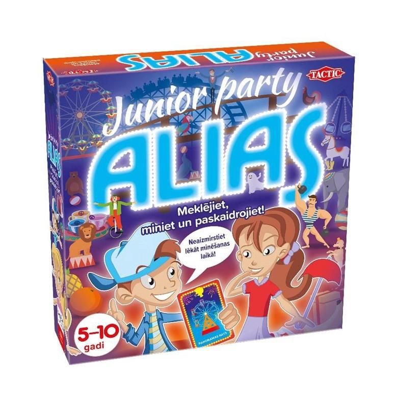 Tactic Board Game Spėle "Party Alias ​​​​Junior" (på latvisk.)