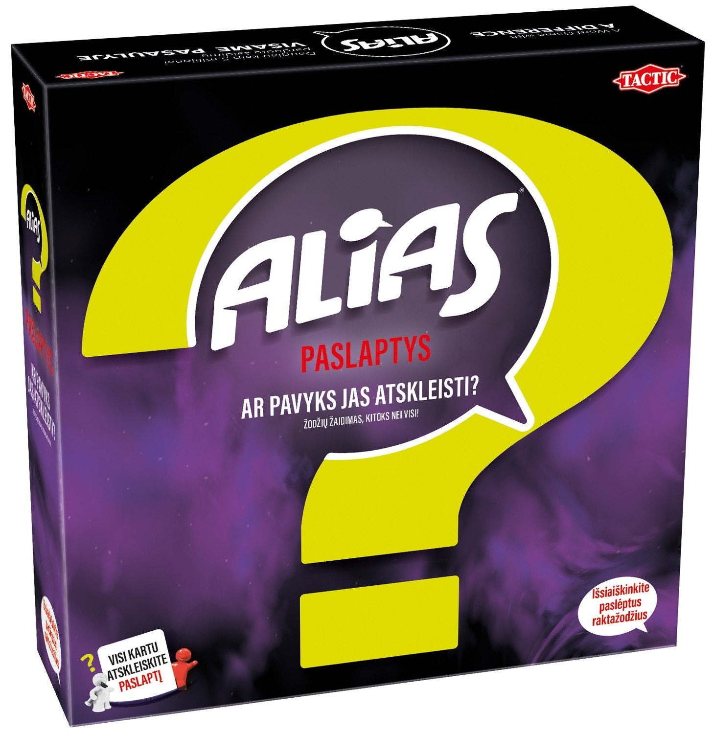 Tactic Boardgame Alias ​​​​Mystery (på litauisk språk.)