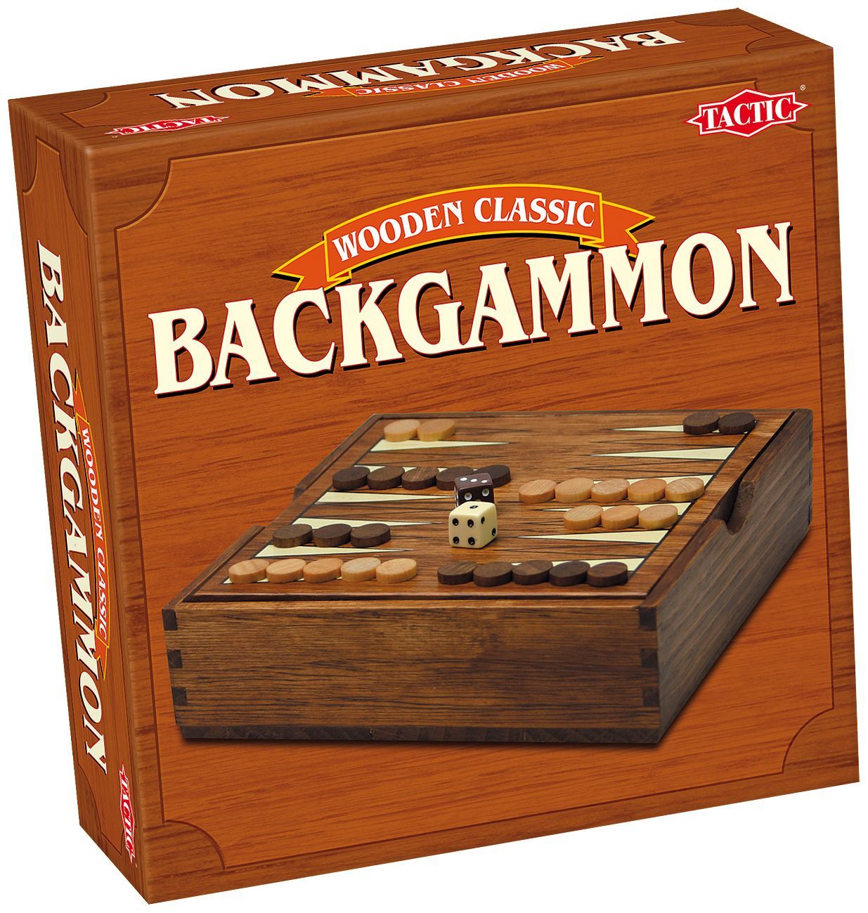 Taktisk brætspil Backgammon