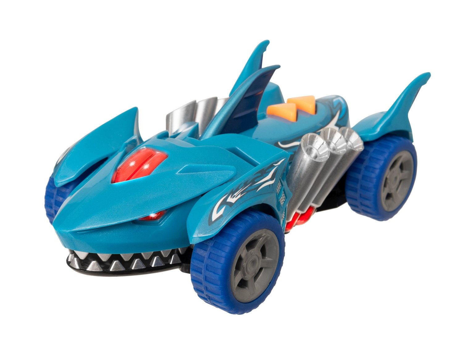 Teamsterz Mighty Machine Shark Car Med Lys Og Lyder, 12,5 Cm