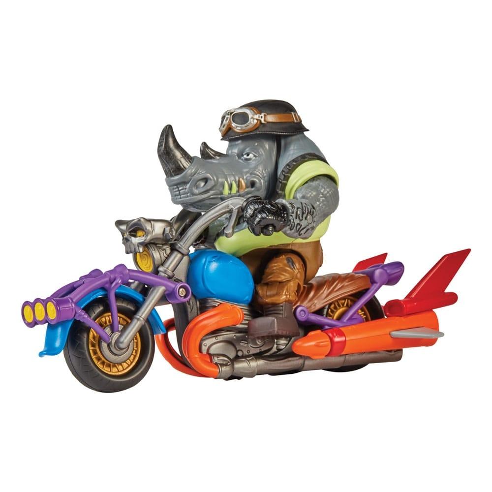 Teenage Mutant Ninja Turtles Action Figur Chopper med Rocksteady