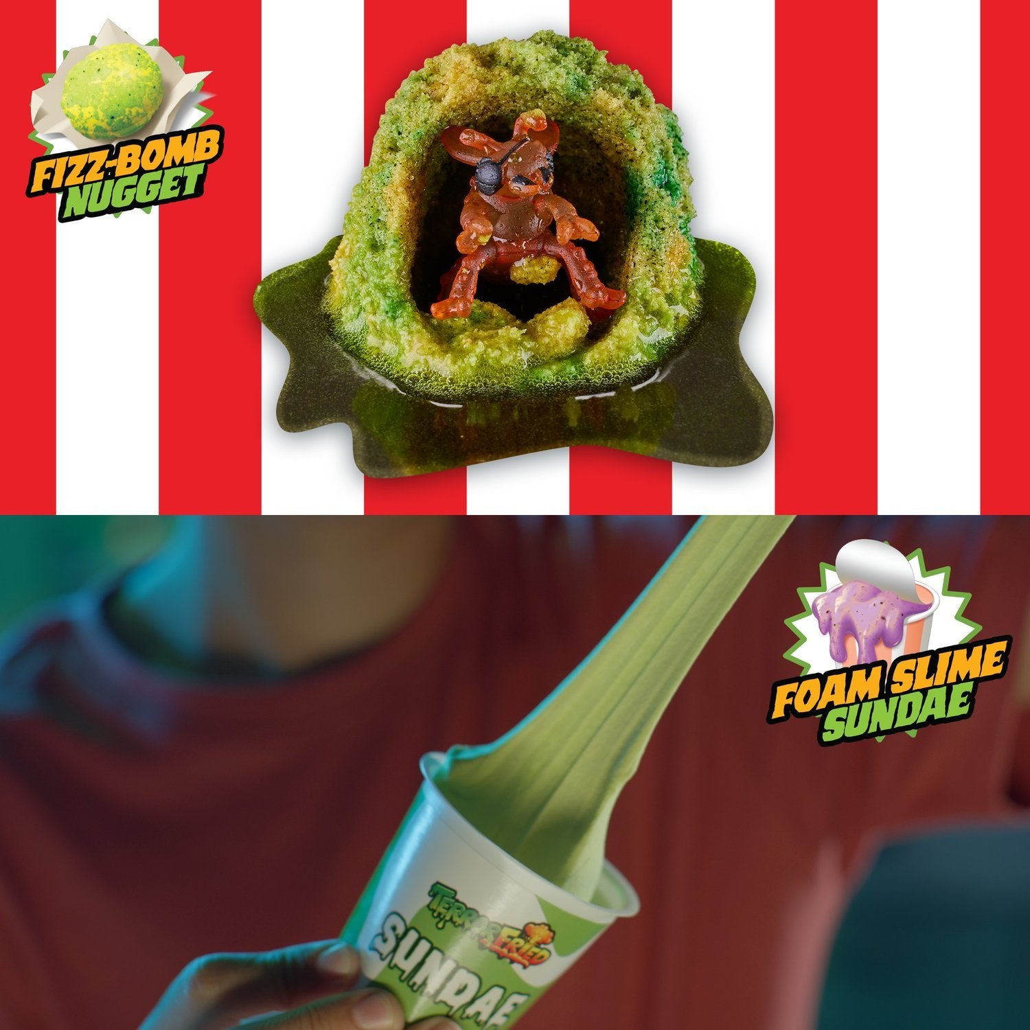 Terror Fried Playset The Slimey Box