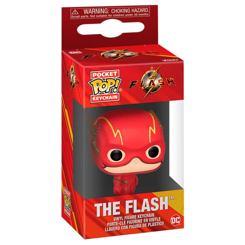The Flash Pocket POP-nyckelring - samlarfigur, 4-tums