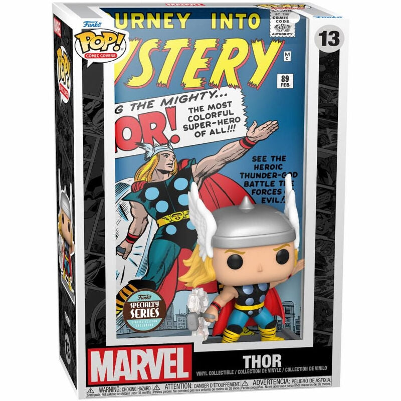 Thor Comic Cover, Marvel Classic, POP Figure Collectible
