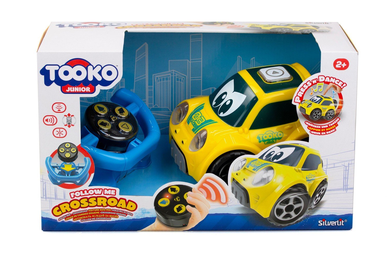 Tooko Radio Control Car Follow Me Crossroad Ii, 20Cm