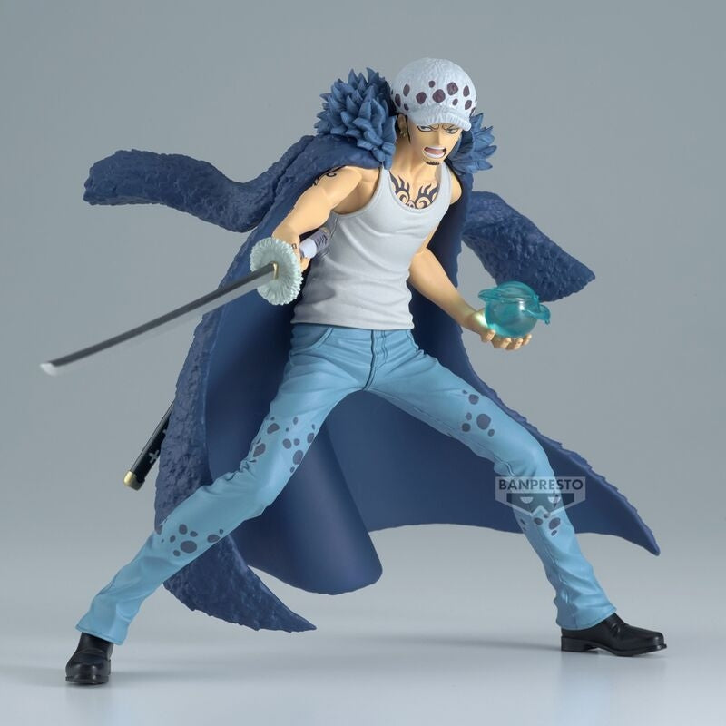 Trafalgar Law II figur, 15 cm samlarobjekt, One Piece Battle Record