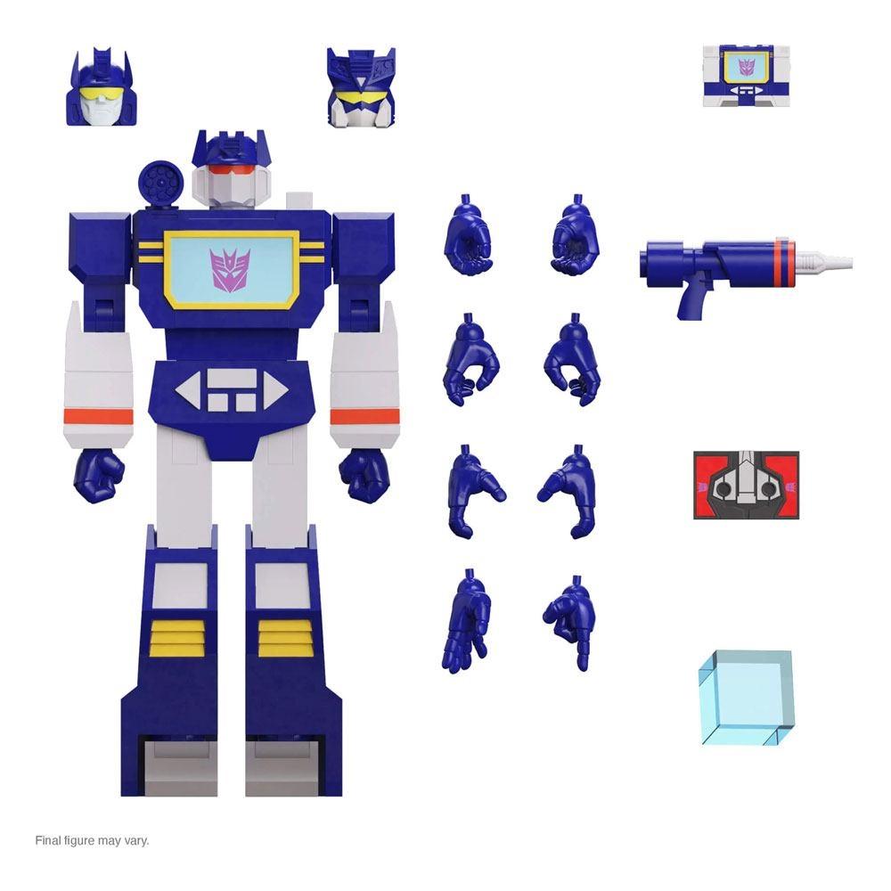 Transformers Ultimates Action Figur Soundwave G1 18 cm