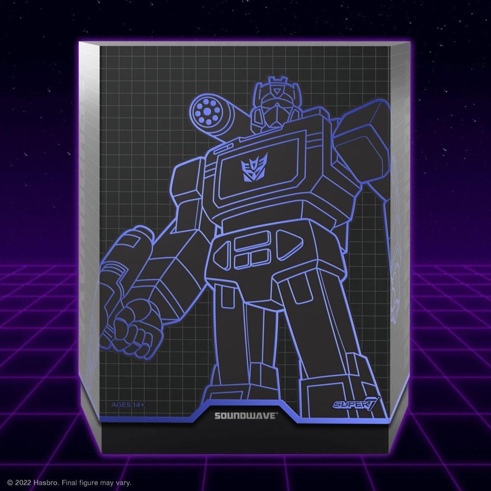 Transformers Ultimates Action Figur Soundwave G1 18 cm