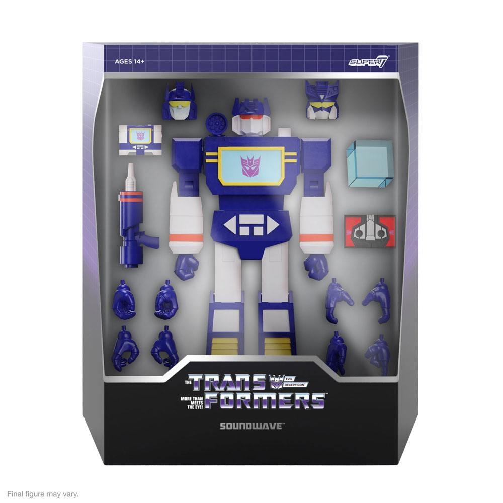 Transformers Ultimates Action Figur Soundwave G1 18 cm