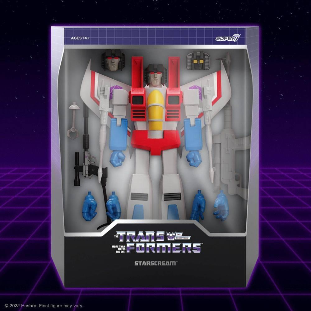 Transformers Ultimates Action Figur Starscream G1 18 cm